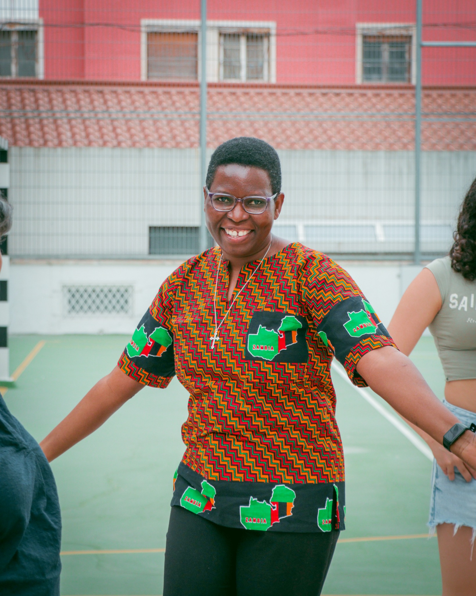 Sister Florence Muuka during de Pre-WYD. Credits: IRSCM Portugal