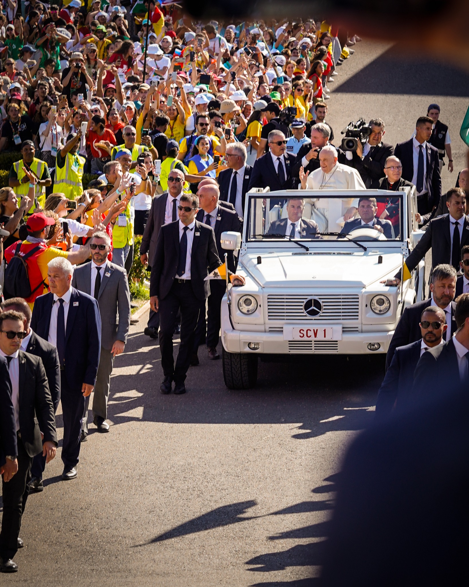 Pope at the World Youth Day. Credits: IRSCM Portugal/ Luís Pedro de Sousa
